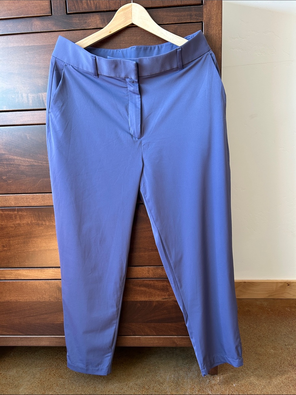 Nike Periwinkle Straight-Leg Track Pants
